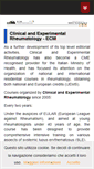 Mobile Screenshot of ecm.clinexprheumatol.org
