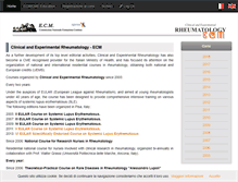 Tablet Screenshot of ecm.clinexprheumatol.org
